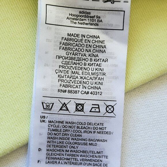 Adidas X Ivy Park Beyonce Yellow Hooded Sweatshirt Oversized Unisex Sporty Cute - Picture 8 of 13